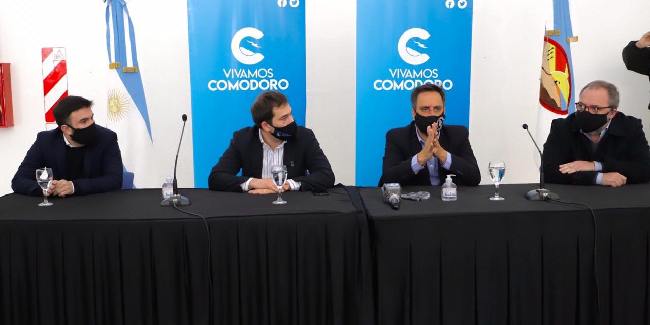 Ministro Cabandie visito Comodoro Rivadavia