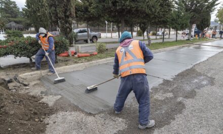 El Municipio avanza en la reparación de calles en distintos puntos de Comodoro