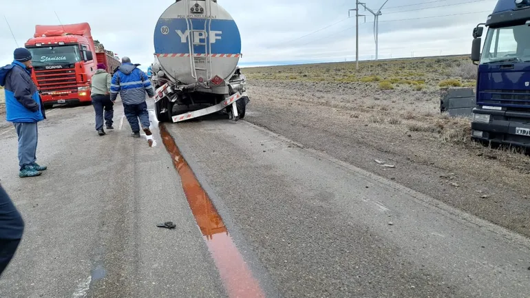 Se habilito la ruta nacional 3 luego del choque de camiones