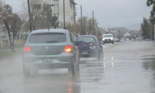 Cayeron cerca de 20 mm en Comodoro hasta ahora y se esperan más lluvias